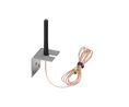 Wi-Fi-antenni, 2 dBi, RP-SMA uros, 83mm, Seinäkiinnike